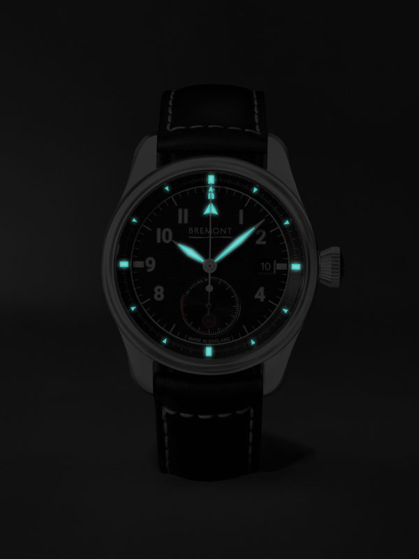 Fury Automatic 40mm Stainless Steel and Leather Watch, Ref. No. FURY-BK-SS-R-S - E5 Fury Automatic 40mm Stainless Steel and Leather Watch, Ref. No. FURY-BK-SS-R-S - E5