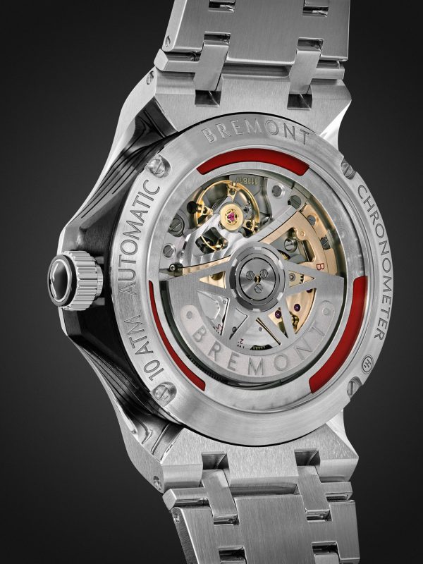 Supernova Automatic 40mm Stainless Steel Watch, Ref. No. SUPERNOVA-AL-N-B - BK