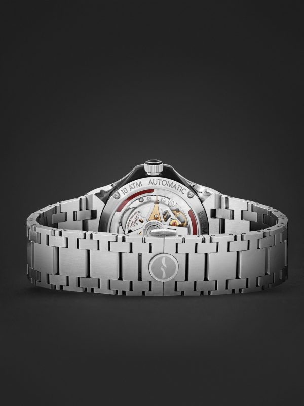 Supernova Automatic 40mm Stainless Steel Watch, Ref. No. SUPERNOVA-AL-N-B - E2