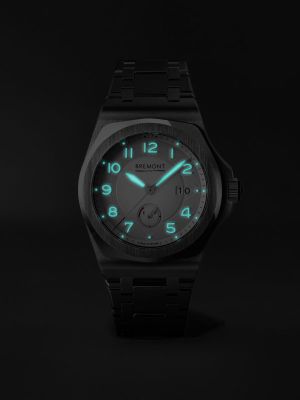 Supernova Automatic 40mm Stainless Steel Watch, Ref. No. SUPERNOVA-AL-N-B - E5