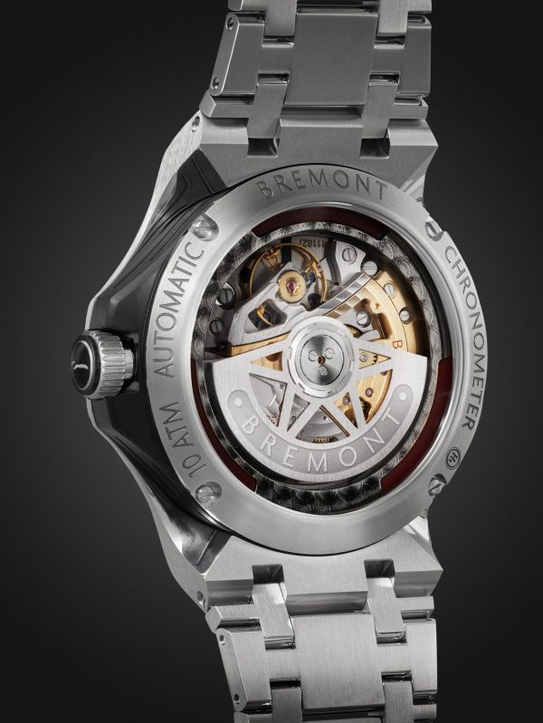 Supernova Automatic 40mm Stainless Steel Watch, Ref. No. SUPERNOVA-PI-N-B - BK Supernova Automatic 40mm Stainless Steel Watch, Ref. No. SUPERNOVA-PI-N-B - BK