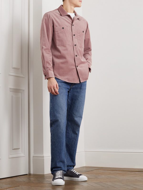 Cotton and Cashmere-Blend Corduroy Overshirt - OU