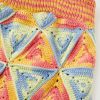 Solar Straight-Leg Crocheted Cotton Drawstring Shorts - CU