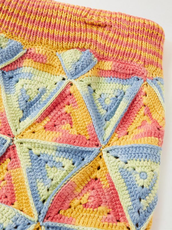 Solar Straight-Leg Crocheted Cotton Drawstring Shorts - CU