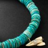 Rocket Charm Gold, Diamond and Turquoise Beaded Bracelet - CU Rocket Charm Gold, Diamond and Turquoise Beaded Bracelet - CU