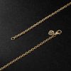 Elephant Small Gold, Silver and Diamond Necklace - BK