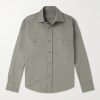 Cotton-Canvas Shirt