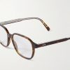 InDiorO S3I Square-Frame Tortoiseshell Acetate Optical Glasses - CU