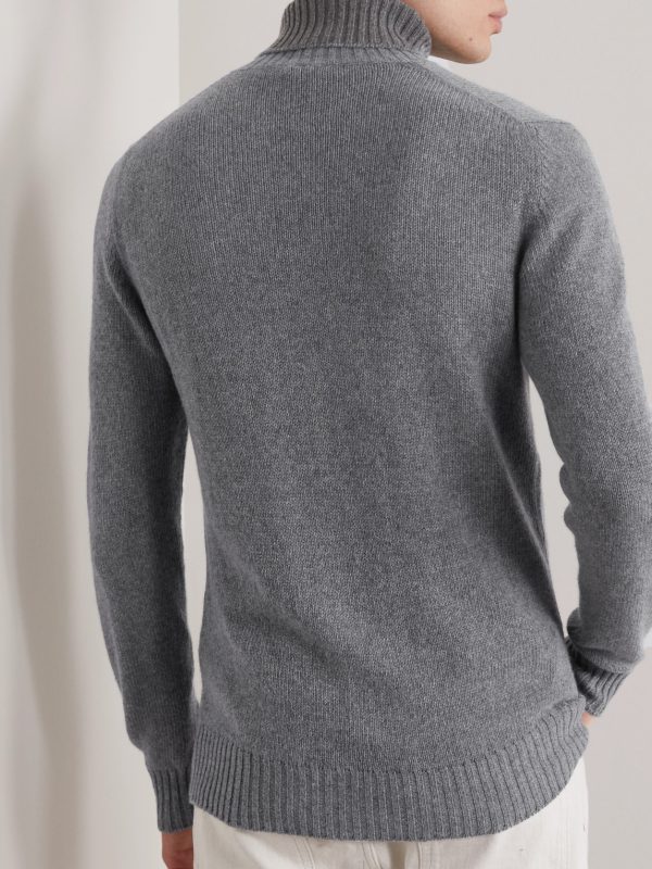 Dolcevita Slim-Fit Cashmere Rollneck Sweater - BK