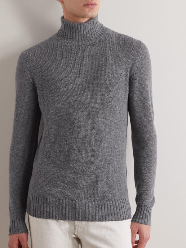 Dolcevita Slim-Fit Cashmere Rollneck Sweater - FR