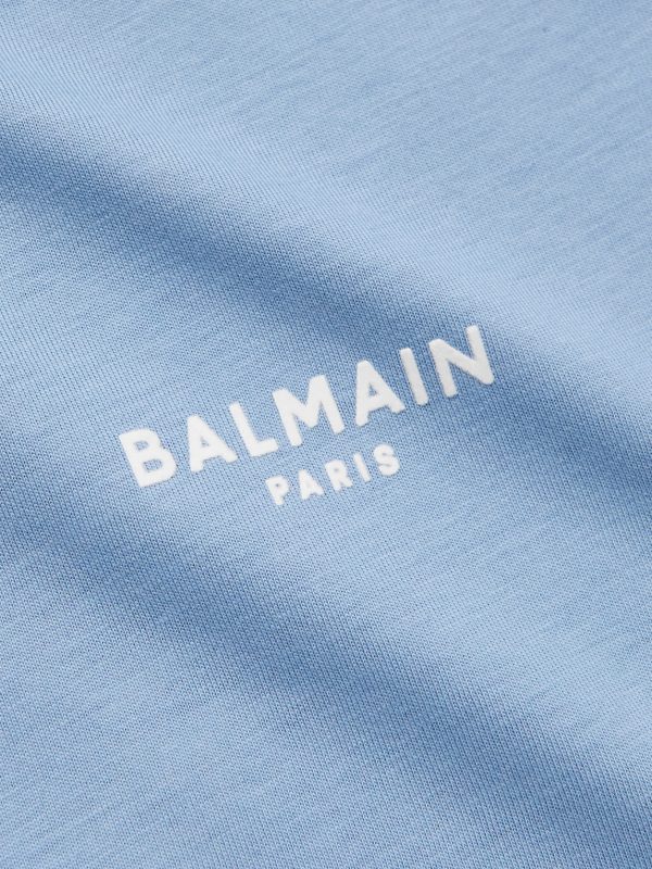 Logo-Flocked Cotton-Jersey T-Shirt - CU