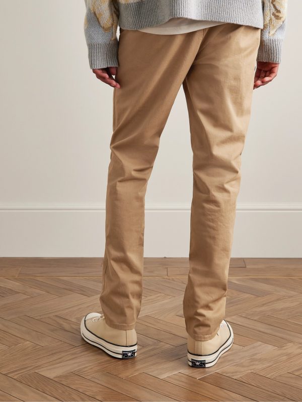 Easy Alvin Slim-Fit Cotton-Blend Chinos - BK Easy Alvin Slim-Fit Cotton-Blend Chinos - BK