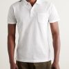 Riviera Cotton-Mesh Polo Shirt - FR Riviera Cotton-Mesh Polo Shirt - FR