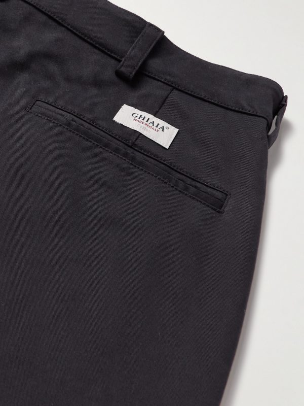 Straight-Leg Cotton Chinos - CU Straight-Leg Cotton Chinos - CU