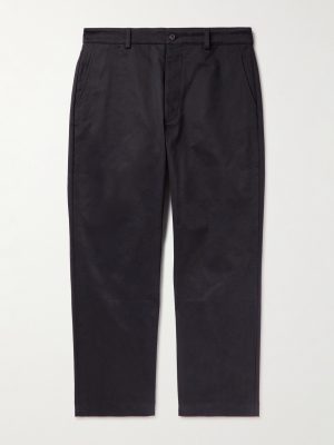 Straight-Leg Cotton Chinos
