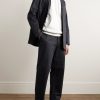 Straight-Leg Cotton Chinos - OU Straight-Leg Cotton Chinos - OU