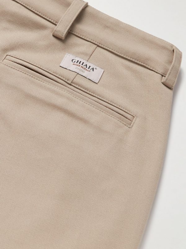 Straight-Leg Cotton Chinos - CU Straight-Leg Cotton Chinos - CU