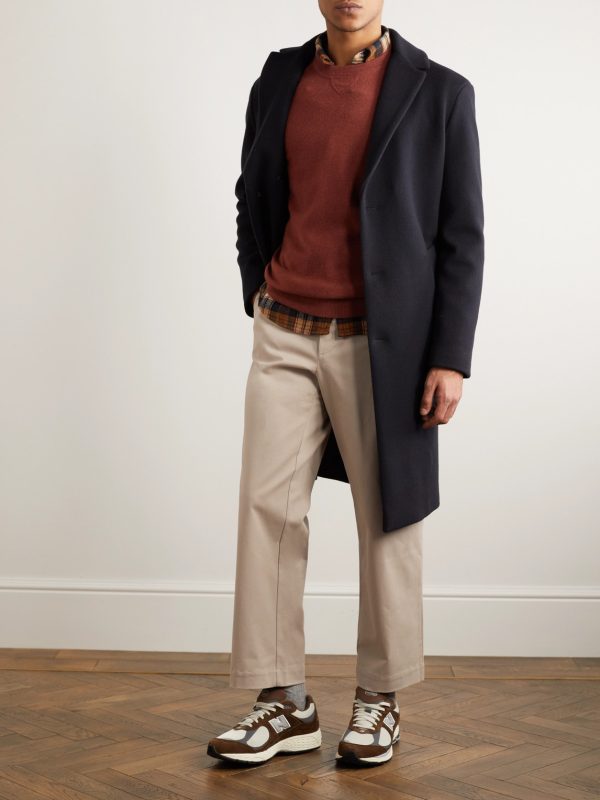 Straight-Leg Cotton Chinos - OU Straight-Leg Cotton Chinos - OU