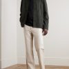 Riviera Slim-Fit Cotton-Mesh Polo Shirt - OU Riviera Slim-Fit Cotton-Mesh Polo Shirt - OU