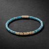 Gold Turquoise Heishi Beaded Bracelet Gold Turquoise Heishi Beaded Bracelet