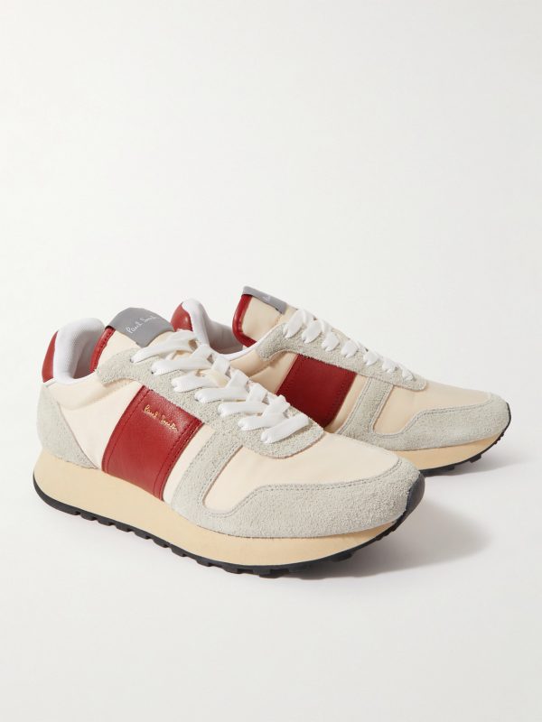 Eighties Suede and Leather Sneakers - FR