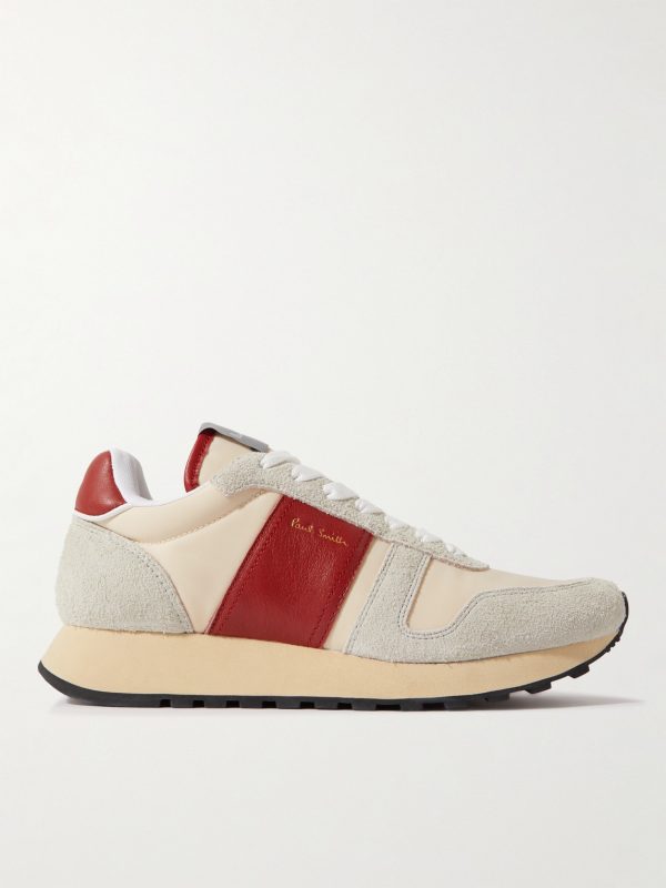 Eighties Suede and Leather Sneakers