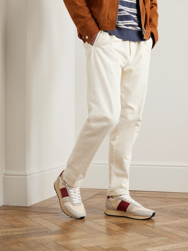 Eighties Suede and Leather Sneakers - OU