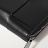 Zip-Around Intrecciato Leather Wallet - CU