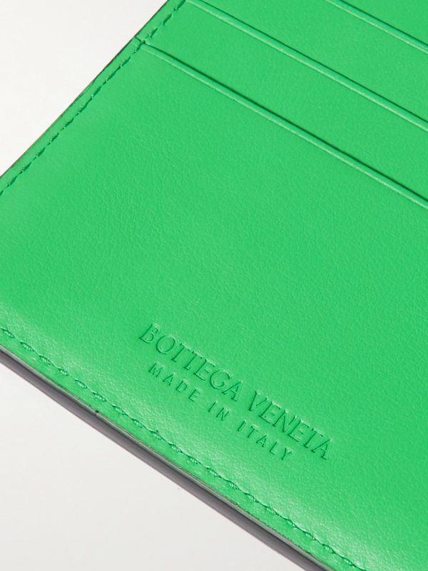 Intrecciato Leather Billfold Wallet - CU