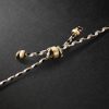 Gold, Aventurine and Cord Pendant Necklace - BK