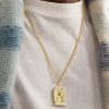 Gold, Diamond and Emerald Pendant Necklace - FR Gold, Diamond and Emerald Pendant Necklace - FR