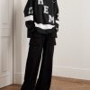 Logo-Embroidered Appliquéd Striped Piqué T-Shirt - OU Logo-Embroidered Appliquéd Striped Piqué T-Shirt - OU