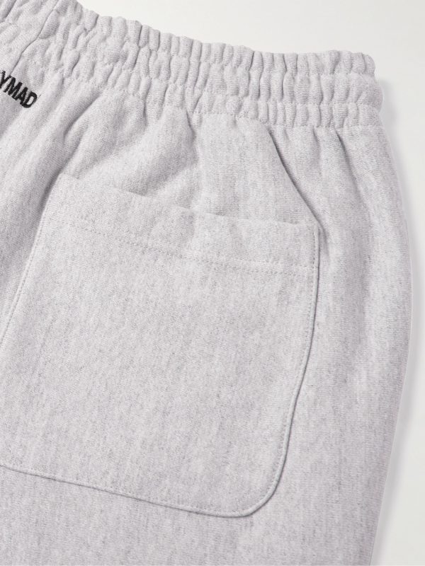 Straight-Leg Logo-Embroidered Cotton-Jersey Sweatpants - CU Straight-Leg Logo-Embroidered Cotton-Jersey Sweatpants - CU