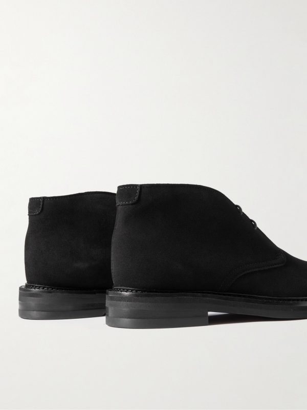 Lucien Regenerated Suede by evolo® Desert Boots - BK