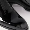 Elkan Whole-Cut Patent-Leather Oxford Shoes - CU Elkan Whole-Cut Patent-Leather Oxford Shoes - CU