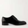 Elkan Whole-Cut Patent-Leather Oxford Shoes Elkan Whole-Cut Patent-Leather Oxford Shoes