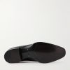 Elkan Whole-Cut Glossed-Leather Oxford Shoes - E1 Elkan Whole-Cut Glossed-Leather Oxford Shoes - E1