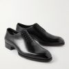 Elkan Whole-Cut Glossed-Leather Oxford Shoes - FR Elkan Whole-Cut Glossed-Leather Oxford Shoes - FR