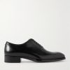 Elkan Whole-Cut Glossed-Leather Oxford Shoes Elkan Whole-Cut Glossed-Leather Oxford Shoes