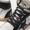 Sky Star Suede-Trimmed Distressed Leather High-Top Sneakers - CU Sky Star Suede-Trimmed Distressed Leather High-Top Sneakers - CU