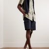 Straight-Leg Cotton and Linen-Blend Cargo Shorts - OU