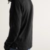 Cotton-Jersey Henley T-Shirt - BK