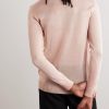 Slim-Fit Silk Sweater - BK Slim-Fit Silk Sweater - BK
