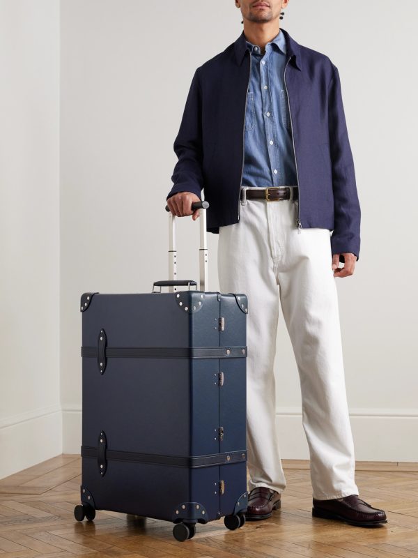Centenary 30" Leather-Trimmed Suitcase - OU