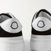 Monaco M Leather-Trimmed Suede Sneakers - CU Monaco M Leather-Trimmed Suede Sneakers - CU