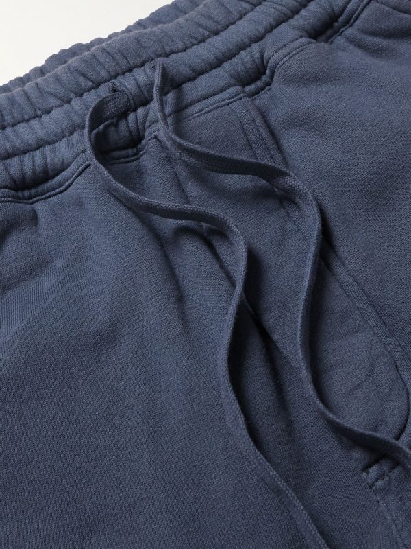 Tapered Garment-Dyed Cotton-Jersey Sweatpants - CU Tapered Garment-Dyed Cotton-Jersey Sweatpants - CU