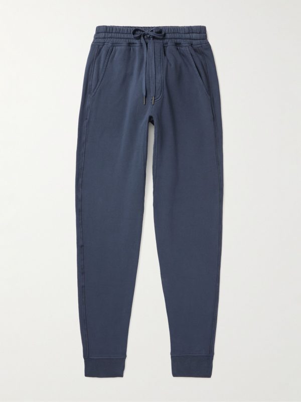 Tapered Garment-Dyed Cotton-Jersey Sweatpants Tapered Garment-Dyed Cotton-Jersey Sweatpants