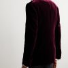 Shelton Velvet Tuxedo Jacket - BK