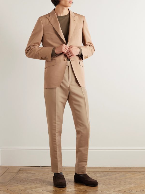 O'Connor Cotton and Silk-Blend Suit Jacket - OU