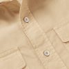 Panama Garment-Dyed Brushed-Cotton Shirt - CU